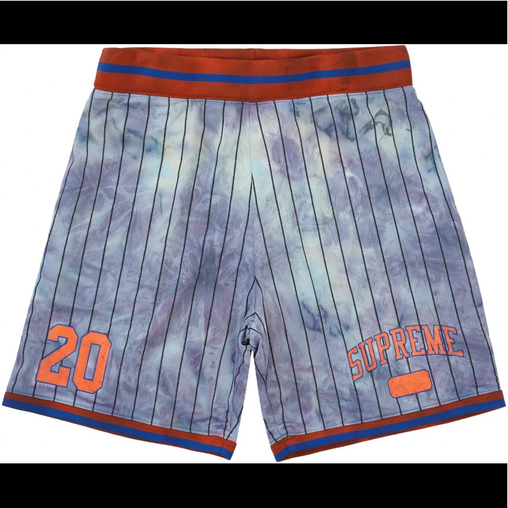 Supreme Dyed Basketball Short: Royal